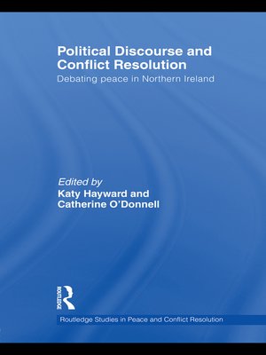 cover image of Political Discourse and Conflict Resolution